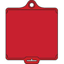 Assettag Medium Blank Single Tag Red , HuntOffice.ie on Productcaster.