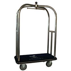 Crown Luggage Trolley Stainless Steel With Burgundy Carpeting' , ''HuntOffice.ie' on Productcaster.