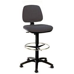 Medium Back Draughter Chair H720 - 850mm Charcoal , HuntOffice.ie on Productcaster.