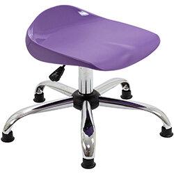 Titan Swivel Junior Classroom Stool with Glides 405-475mm Seat Height (Ages: 6-11 Years) Purple T32-PG 5 Year Guarantee on Productcaster.