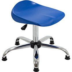 Titan Swivel Senior Classroom Stool with Glides 465-555mm Seat Height (Ages: 11+ Years) Blue T33-BG 5 Year Guarantee , HuntOffice.ie on Productcaster.