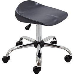 Titan Swivel Senior Classroom Stool with Castors 465-555mm Seat Height (Ages: 11+ Years) Charcoal T33-C 5 Year Guarantee , HuntOffice.ie on Productcaster.