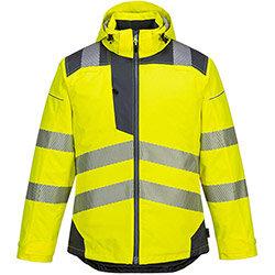 Portwest T400 PW3 Hi-Vis Winter Jacket Yellow & Grey Large , HuntOffice.ie on Productcaster.