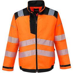 Portwest T500 PW3 Hi-Vis Work Jacket Orange & Black Large , HuntOffice.ie on Productcaster.