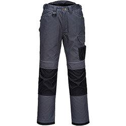 Portwest T601 PW3 Work Trousers Zoom Grey & Black Size UK32/EU48 (Regular Fit) on Productcaster.