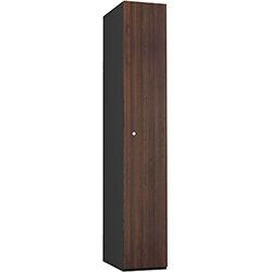 Probe Timberbox 1 Door Locker Cam Lock With Black Body Walnut Door H1780xW305xD478mm on Productcaster.