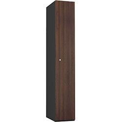 Probe Timberbox 1 Door Locker Cam Lock With Black Body Walnut Door H1780xW380xD398mm on Productcaster.