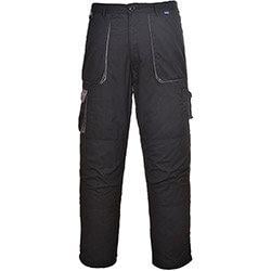 Portwest TX11 Contrast Trousers Black Medium (Regular Fit) on Productcaster.