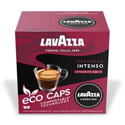 Lavazza Modo Mio INTENSO Compostable Coffee Capsules - Pack of 16 Pods on Productcaster.