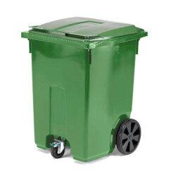 ESE 3-Wheeled Plastic Bin 360L Green on Productcaster.