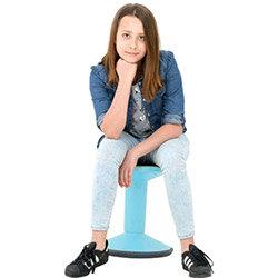 Kite Height Height Adjustable Motion Stool Light Blue 40-55CM on Productcaster.