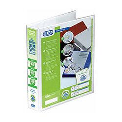 Elba Panorama Presentation Binder A4 4D-Ring 40mm White 400008419 , HuntOffice.ie on Productcaster.