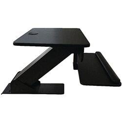 Contour Ergonomics Sit Stand Workstation Black on Productcaster.