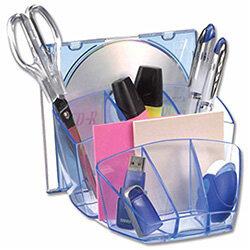 CEP Ice Blue Desk Tidy Organiser on Productcaster.