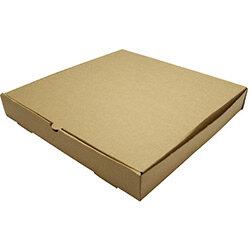 Disposable 12inch Brown Kraft Pizza Boxes Pack of 100 on Productcaster.