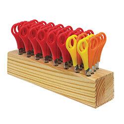 Westcott Children's Wooden Scissor Block with 32 Pairs of Scissors , HuntOffice.ie on Productcaster.