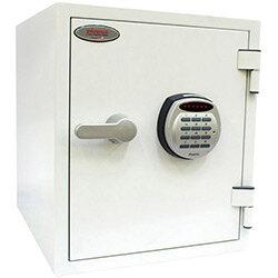 Phoenix Titan FS1282E Size 2 Fire & Security Safe with Electronic Lock White 25L 60mins Fire Protection on Productcaster.