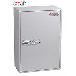 Phoenix Commercial Key Cabinet KC0605N 300 Hook with Net Code Electronic Lock. Light Grey , HuntOffice.ie on Productcaster.