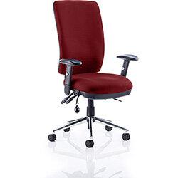 Chiro High Back Task Operator Office Chair Chilli Red , HuntOffice.ie on Productcaster.