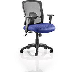 Portland Mesh Back Task Operator Office Chair Serene Blue , HuntOffice.ie on Productcaster.