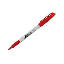 Sharpie Red Permanent Marker Fine Tip Pack 12 , HuntOffice.ie on Productcaster.