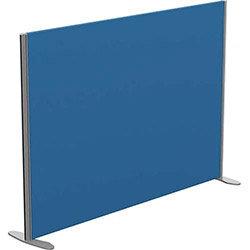 Sprint Eco Freestanding Privacy Acoustic Screen Straight Top W1600xH1100mm Blue - With Stabilising Feet on Productcaster.