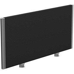 Sprint Eco Office Desk Screen Straight Top W1000xH480mm Black on Productcaster.