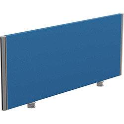 Sprint Eco Office Desk Screen Straight Top W1200xH480mm Blue on Productcaster.