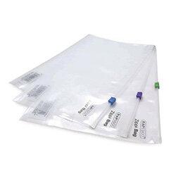 Rapesco A4 Plus Zippi Bag with Plastic Zip Pack of 25 Clear 0796 , HuntOffice.ie on Productcaster.