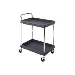 Deep Ledge Trolley PBC2636-2DBL 2 Shelves Black 322447' , ''HuntOffice.ie' on Productcaster.