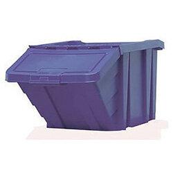 Heavy Duty Storage Bin with Lid Blue 359518 on Productcaster.