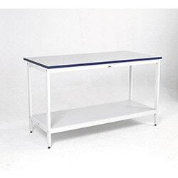 Heavy Duty Mailroom Bench Basic Bench With Bottom Shelf H750 x D750 x L1200mm on Productcaster.