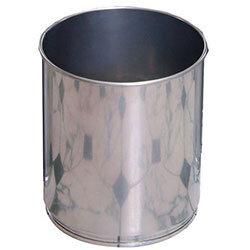 Aluminium Effect Litter Bin 12L Pack of 4 on Productcaster.