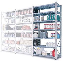 Zinc Plated Boltless Steel Shortspan Shelving Add-On Bay HxWxD 2000x1200x500mm - 6 Shelf Levels, 205kg Shelf Capacity , HuntOffice.ie on Productcaster.