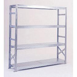 Zinc Plated Boltless Steel Longspan Shelving Starter Bay HxWxD 2000x1500x400mm - 4 Shelf Levels, 350kg Shelf Capacity on Productcaster.