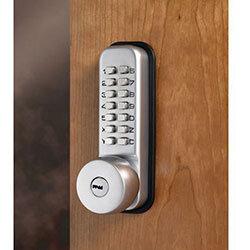 Push Button Mechanical Digital Lock Key Overide Lock , HuntOffice.ie on Productcaster.