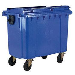 4-Wheel Wheelie Bin With Lockable Lid 660L Blue' , ''HuntOffice.ie' on Productcaster.