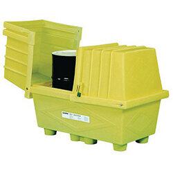 Poly Safetypack Secure 2 Drum Store LxWxH 1504x950x1160mm , HuntOffice.ie on Productcaster.