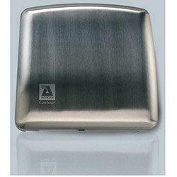 AIRDRI Automatic Low Noise Hand Drier 1700W Brushed Stainless Steel Finish on Productcaster.