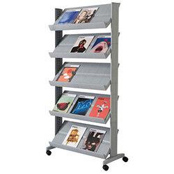 Silver Standard Mobile Adjustable Shelving 15 X A4 Pockets , HuntOffice.ie on Productcaster.