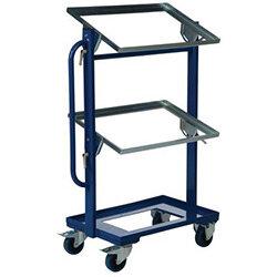 Adjustable Tray Trolley Capacity 150kg on Productcaster.