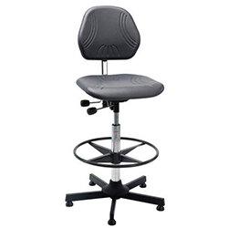 Heavy Duty Pu Chair With Steel Base And Glides on Productcaster.