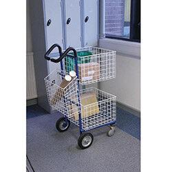 Small Mailroom Trolley With Comfort Grip Handles' , ''HuntOffice.ie' on Productcaster.