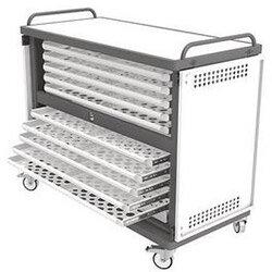 Heavy Duty Laptop Storage Trolley Holds Up To 20 Large Size Laptops , HuntOffice.ie on Productcaster.