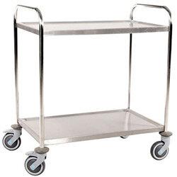 Stainless Steel Trolley Class C3 No Of Shelves 2 Capacity 100kg' , ''HuntOffice.ie' on Productcaster.