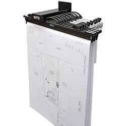 Wall Mounted Plan Filing Racks WxDxH: 140x300x100mm , HuntOffice.ie on Productcaster.