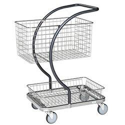 Allround Table Trolley With One Basket & One Tray on Productcaster.