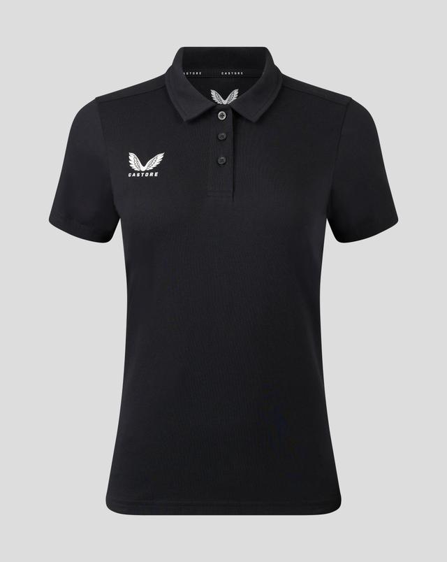 Womens Cotton Leisure Polo - Caviar on Productcaster.