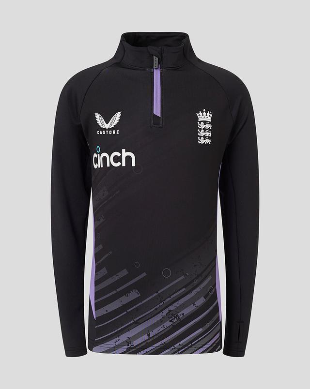 England Cricket Junior 24/25 Training 1/4 Zip on Productcaster.