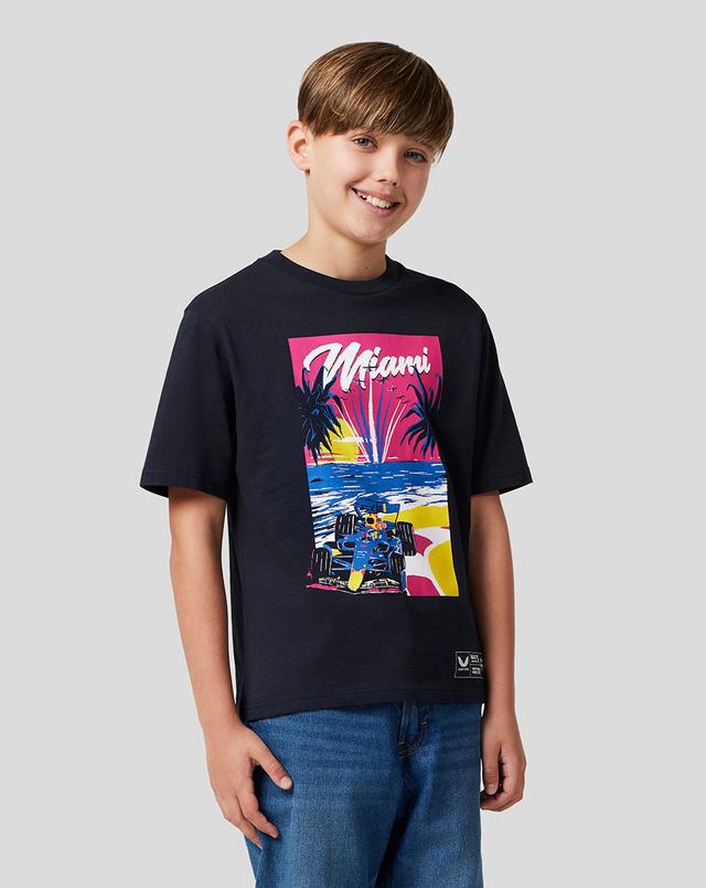 Oracle Red Bull Racing Juniors Miami Short Sleeve T-shirt on Productcaster.